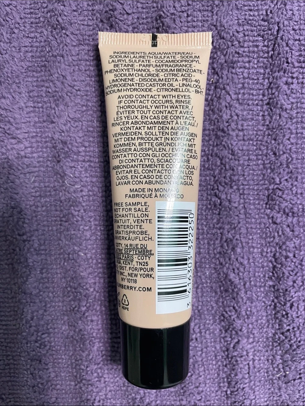 BRAND NEW! Burberry Hero Hair & Body Wash